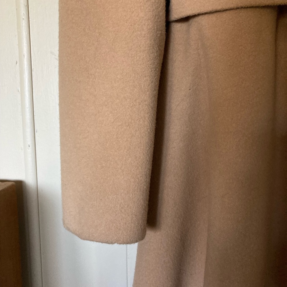 True Vintage camel wrap coat vtg - Picture 4 of 7